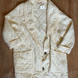 NWT Free People Happy Day Dreamer Quilted Jacket